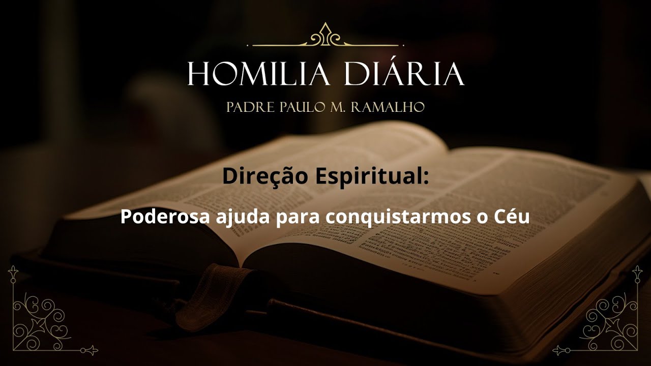 DIREÇÃO ESPIRITUAL: PODEROSA AJUDA PARA CONQUISTARMOS O CÉU