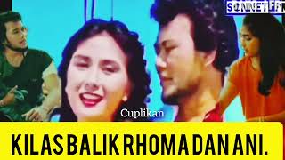 Download lagu Flashback of Rhoma and Ani's story on screen #rhomairama mp3