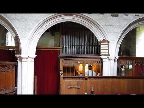 Come down, O Love Divine (tune "Stephens") - pipe organ, St Mewan Church