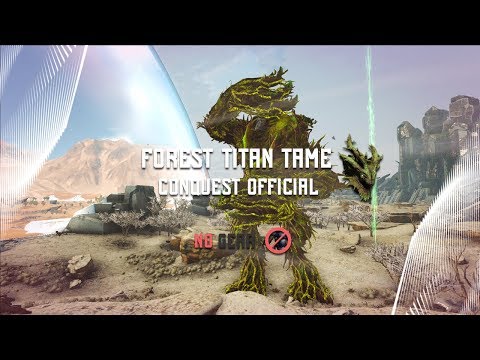 Forest Titan Official Conquest | NO GEAR/NO DINO'S EASY TAME | MrCloud |