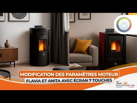 Changing motor parameters - Flavia and Anita with 7-key display