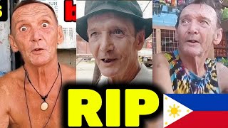 Homeless foreigner in the Philippines passes away in a sad ending to his life on the streets