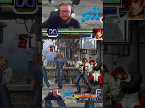 Kyo e seu combo hard #shorts  #kof2002 #kof2002um  #kyokusanagi #fliperama #arcade