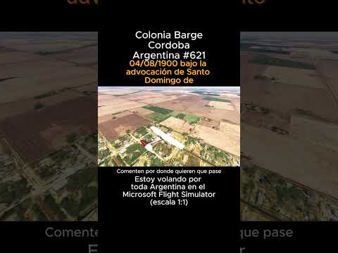 Colonia Barge, Cordoba desde el Microsoft Flight Simulator #coloniabarge #cordoba #msfs #joaha45