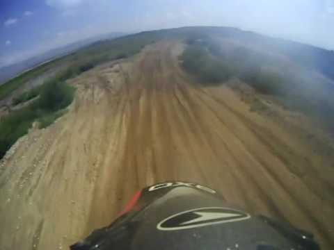 Motocross training track Kozani Honda CRF 250