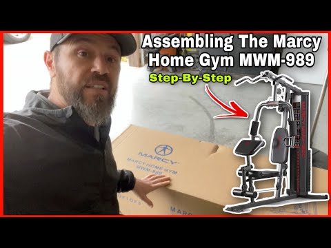Marcy Home Gym MWM-989 Assembly | Step By Step Guide DIY