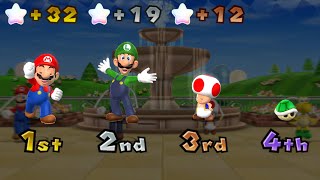 Mario Party 9 - Mario vs Luigi vs Toad vs Koopa - Toad Road