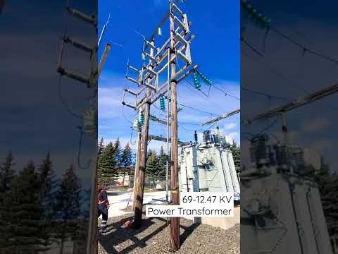 Energizing 69Kv Transformer #shorts