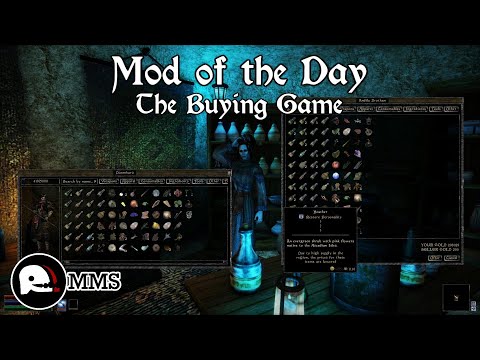 Morrowind Mod of the Day EP152 - The Buying Game Showcase