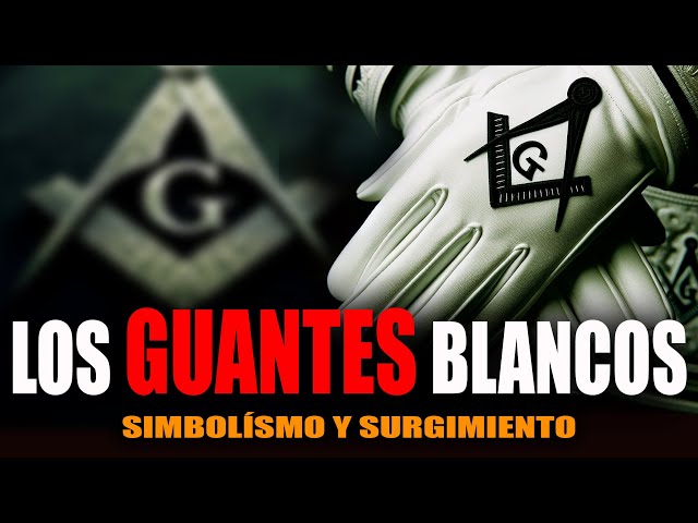 Vídeo relacionado con THE MASONIC COLLECTION - Guantes de Cuero Blanco, con diseño Cuadrado Azul Real y brújula, Logotipo masónico G, un Accesorio de Regalo masónico Hombres masones, Blanco, L