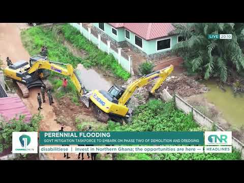 Flood Mitigation Task Force Moves to Weija, Mallam and Laboma for Phase Two