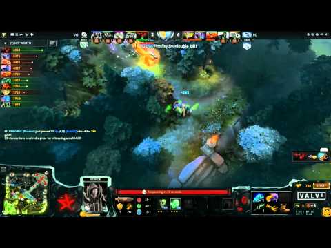 Evil Geniuses vs Vici Gaming, DAC 2015 Grand Final, Game 1
