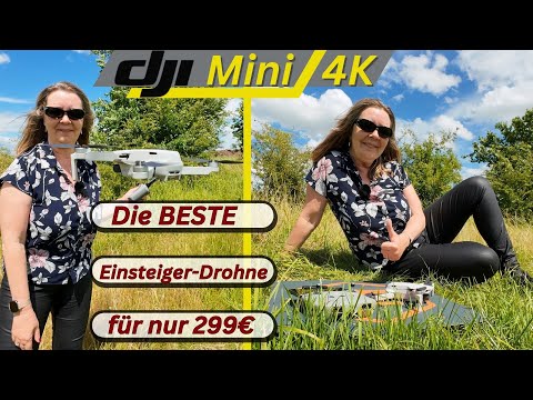DJI mini 4K , die beste Einsteiger Drohne für unter 300 Euro , unter 250g