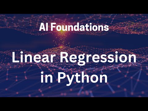 AI Foundations: Linear Regression Demo