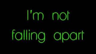 Maroon 5- Not falling apart lyrics