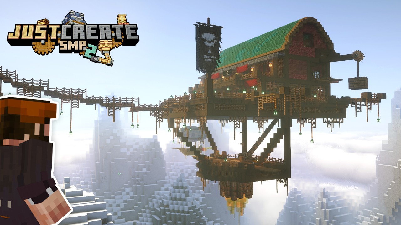 Automated STORAGE & DELIVERY network hub in Minecraft Create Mod!
