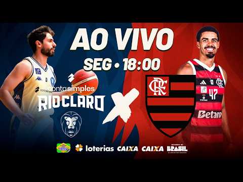 Conta Simples Rio Claro x Flamengo | NBB CAIXA 2025/26 | AO VIVO | 16/02/2026 | 18h00