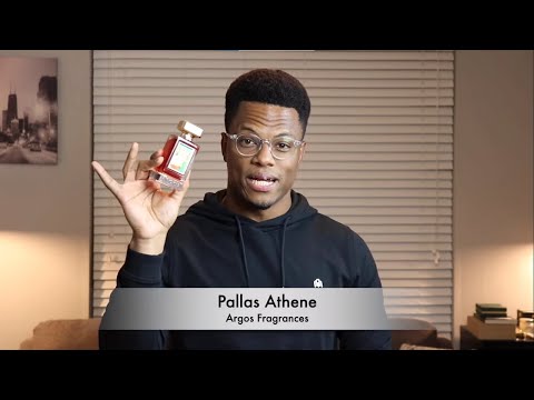 Linda fragrância floral de nicho unissex de luxo Argos Fragrâncias Pallas Athene Eau de Parfum