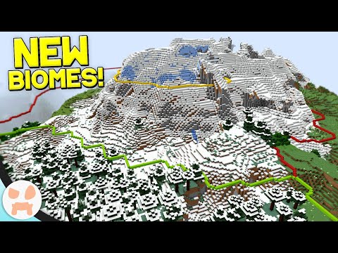 Breaking Down The New Minecraft 1.18 Mountain Biomes!