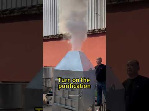 How to purify industrial black smoke to make the environment healthier#electrostaticsmokeremoval
