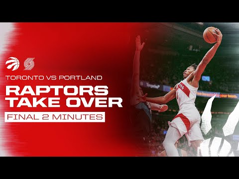Raptors vs Blazers: WILD Final 2 Minutes!