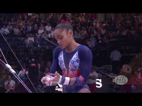 2019 Artistic Worlds, Stuttgart (GER) –  Melanie DE JESUS DOS SANTOS (FRA), All-around final