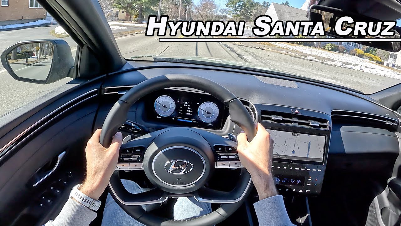 2023 Hyundai Santa Cruz SEL Premium - Driving the Korean ...