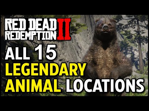 Red Dead Redemption 2 - All Legendary Animal Locations (RDR2)