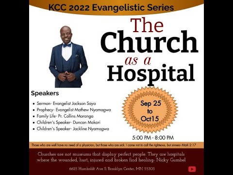 Kenyan Community SDA Church Evangelistic Series  09/25/2022