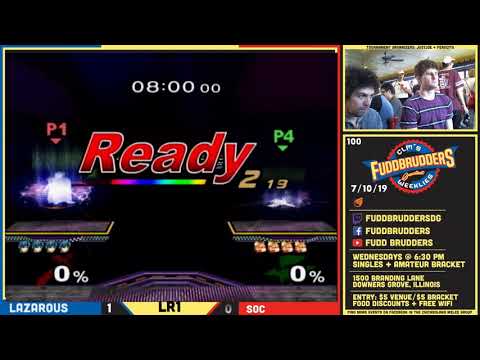 SSBM Soc vs Lazarous FuddBrudders 100