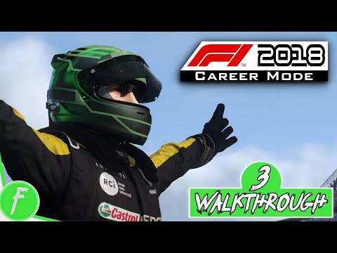 F1 2018 FULL WALKTHROUGH Career Mode Gameplay HD (PC) | NO COMMENTARY | PART 3
