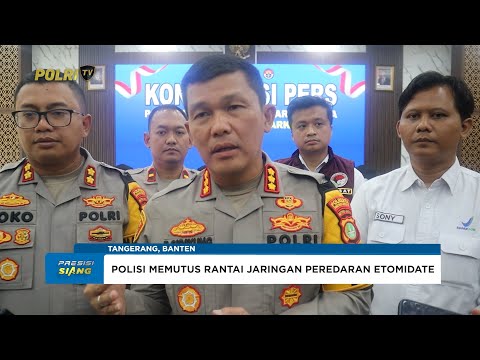 POLRESTA BANDARA SOETTA BONGKAR PEREDARAN VAPE ETOMIDATE SENILAI RP 42,5 MILIAR