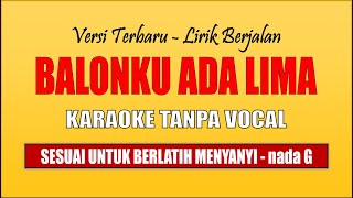 Download lagu BALONKU ADA LIMA 5 KARAOKE TANPA VOCAL NADA G LAGU ANAK mp3 Download lagu BALONKU ADA LIMA 5 KARAOKE TANPA VOCAL NADA G LAGU ANAK mp3