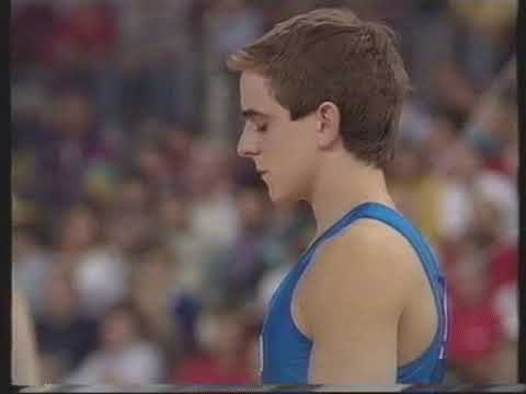 Sven Tippelt (GDR) - Worlds 1989 - Team Competition - Floor Exercise