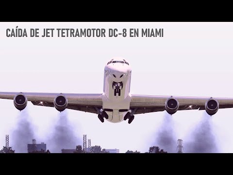 Avión Pesado se Desploma Justo Después de Despegar en Miami - Vuelo Fine Air 101