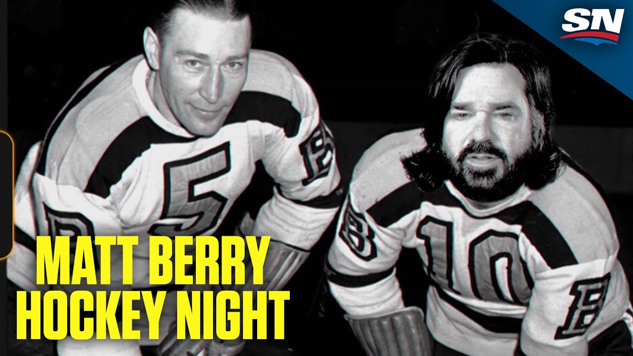 Matt Berry's Movember Hockey Night In Canada Intro - YouTube