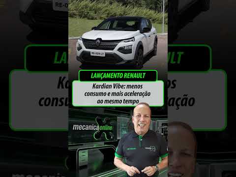 Renault Kardian Vibe Turbo chega com menos consumo e mais aceleração