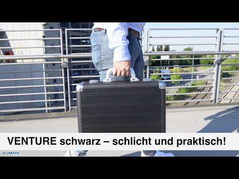 Artikelvideo 1 für ALUMAXX Aktenkoffer VENTURE Aluminium schwarz 45,5 x 13,5 x 33,5 cm, Artikelnummer 241188