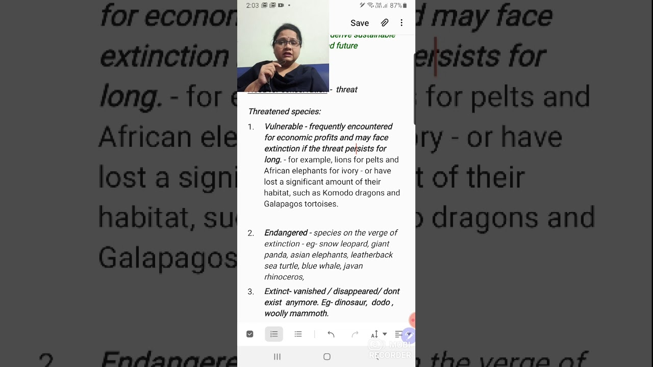 ICSE- EVS- CONSERVATION OF BIODIVERSITY