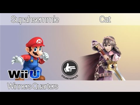 Counterpick 32 | Supahsemmie (Mario) Vs. Cat (Lucina) | Winners Quarters