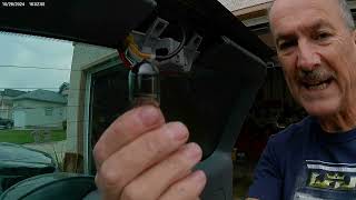 How to replace the High mounted brake light bulb. Toyota Rav4.