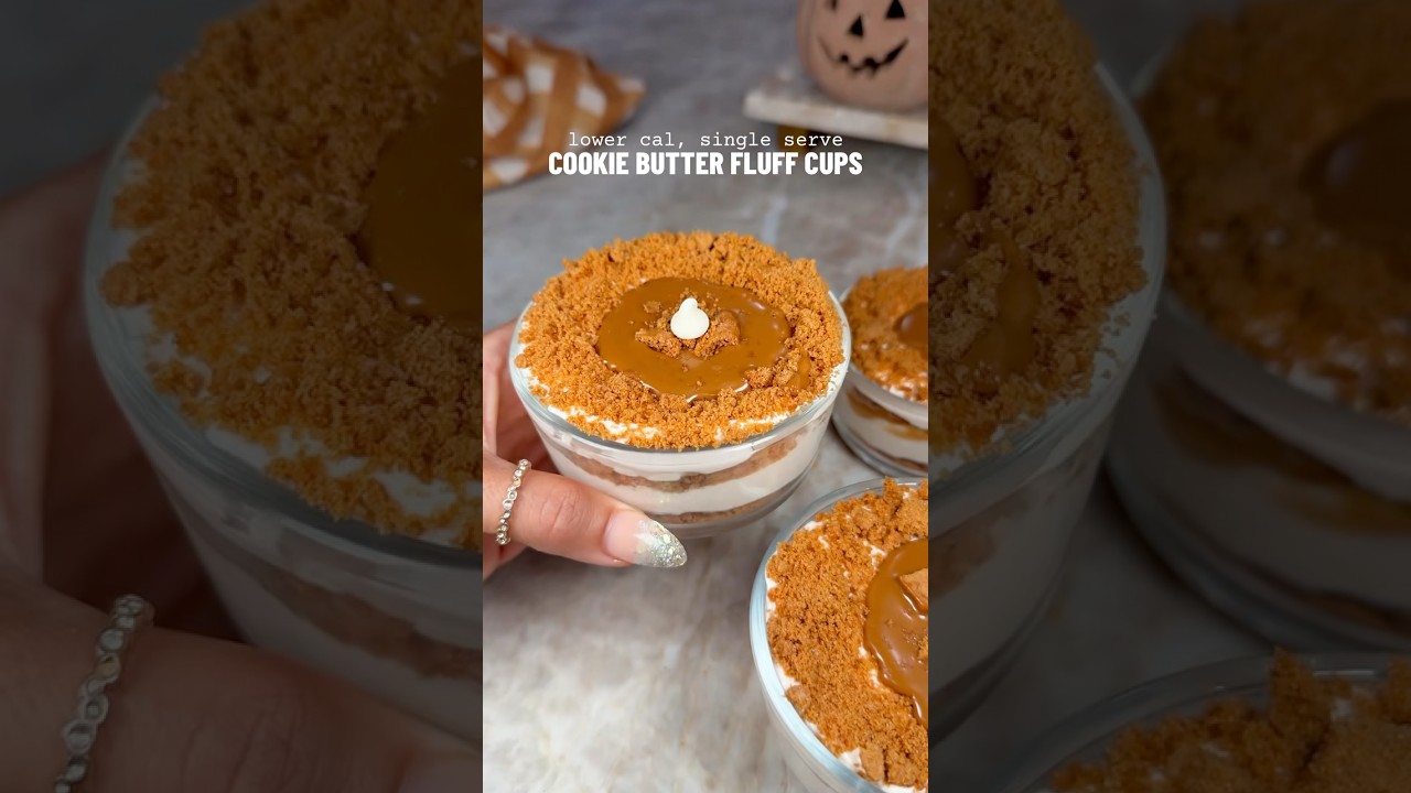 Biscoff Fluff Cups