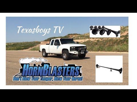 Hornblasters shocker, tug and safety horns