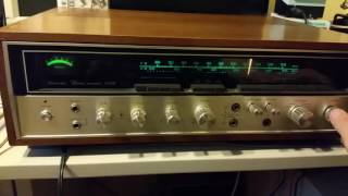 Video thumbnail for Sansui stereo receiver 5500 by Povilas Venclovas