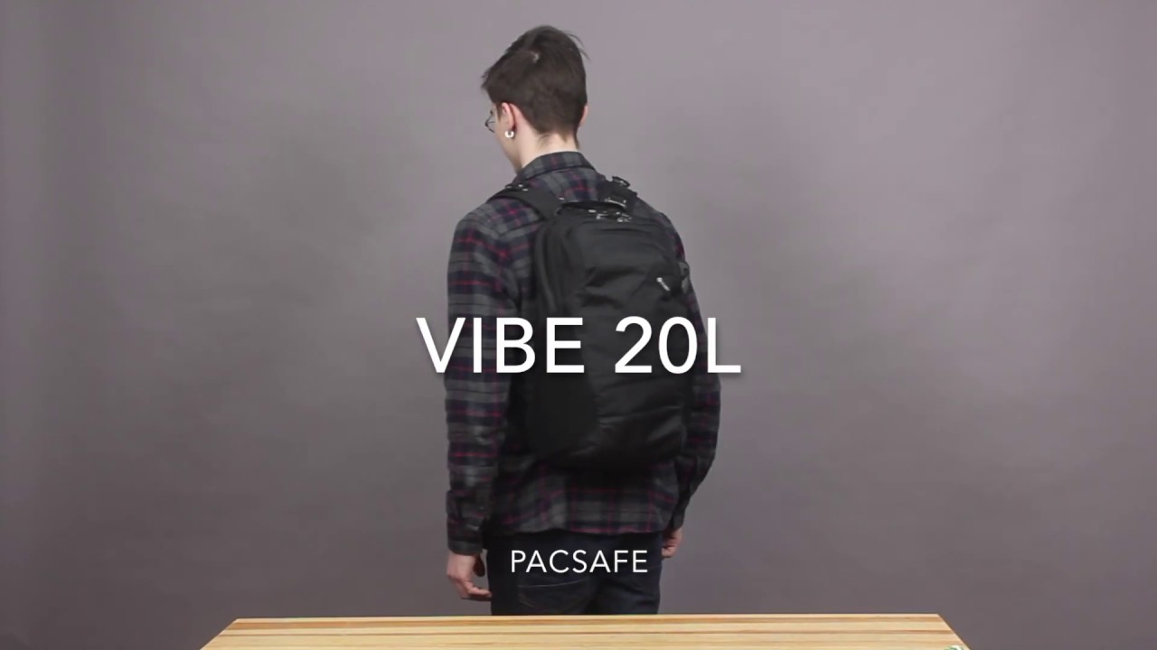 Рюкзак Pacsafe Vibe 20, Эклипс, 60291623