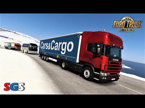 |ETS2 1.43| Driving on the demanding roads of Iceland [ProMods 2.60]
