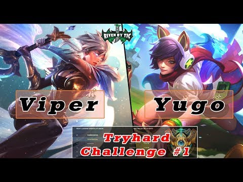 Tryhard Challenge #1 -  Viper Riven  vs Ahri Mid - Best Riven Plays