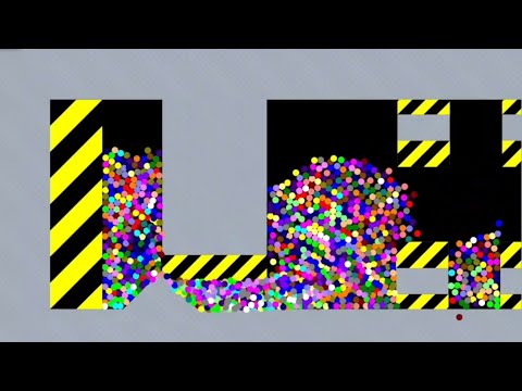 Shutter Crush 3 (Marble Race in Algodoo)