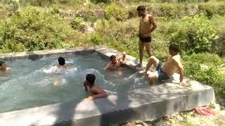 preview picture of video 'Bathing with all brother's at village || SUNIL RANA ||'