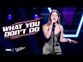 Fleur - 'What You Don't Do' | The Blind Auditions | The Voice van Vlaanderen | VTM